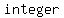 integer