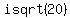 isqrt%2820%29