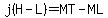 j%28H-L%29=MT-ML