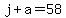 j%2Ba=58