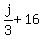 j%2F3%2B16