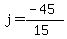 j=%28-45%29%2F%2815%29