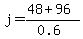 j=%2848%2B96%29%2F%280.6%29