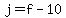j=+f+-+10