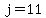 j=11