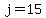 j=15