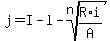 j=I-l-root%28n%2CR%2Ai%2FA%29
