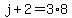 j+%2B+2+=+3%2A8