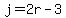 j+=+2r+-+3