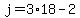 j+=+3%2A18+-+2