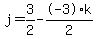 j+=+3%2F2+-+-3%2Ak%2F2
