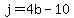 j+=+4b+-+10