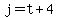 j+=+t+%2B+4