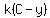 k%28C-y%29