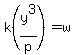 k%28y%5E3%2Fp%29=w