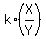 k%2A%28X%2FY%29