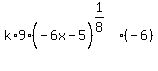 k%2A9%2A%28-6x-5%5E%22%22%29%5E%281%2F8%29%2A%28-6%29