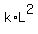 k%2AL%5E2