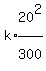 k%2Aexpr%2820.0%5E2%2F300%5E%22%22%29
