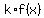 k%2Af+%28x%29