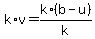 k%2Av=k%2A%28b-u%29%2Fk