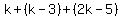 k%2B%28k-3%29%2B%282k-5%29