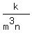 k%2F%28m%5E3n%29