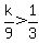 k%2F9+%3E+1%2F3
