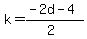 k=%28-2d-4%29%2F%282%29