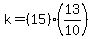 k=%2815%29%2813%2F10%29