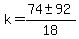 k=%2874%2B-+92%29%2F18