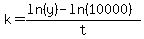 k=%28ln%28y%29-ln%2810000%29%29%2Ft