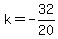 k=+-32%2F20