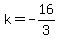 k=-16%2F3