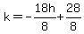 k=-18h%2F8%2B28%2F8