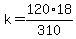 k=120%2A18%2F310