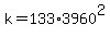 k=133%2A3960%5E2