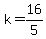 k=16%2F5