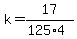 k=17%2F%28125%2A4%29