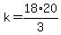 k=18%2A20%2F3