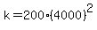 k=200%2A%284000%29%5E2