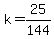 k=25%2F144+