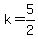 k=5%2F2