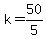 k=50%2F5
