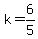 k=6%2F5