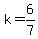 k=6%2F7
