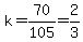 k=70%2F105=2%2F3
