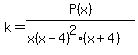 k=P%28x%29%2F%28x%28x-4%29%5E2%28x%2B4%29%29