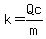 k=Qc%2Fm
