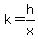 k=h%2Fx